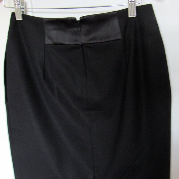 BCBG Maxazria Wool(98%) Skirt 2 Black Paper bag, lined - Picture 2 of 6